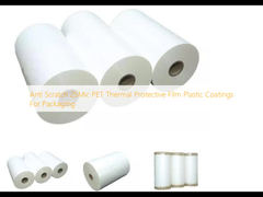 Ambalaj İçin Anti Scratch 25Mic PET Termal Koruyucu Film Plastik Kaplamalar