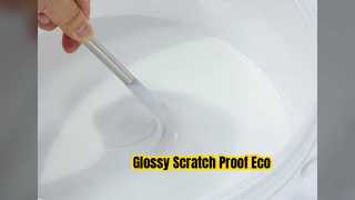 Parlak Çizilmeye Dayanıklı Su Bazlı Kaplama