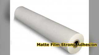 Mat Laminasyon Filmi Güçlü BOPP Yapışma 35 Mikrofon