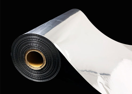 İyi bir fiyat. Polyester Metallized PET Film, Termal Gümüş Laminasyon Film Ruloları Vizit Kartları İçin çevrimiçi