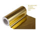 Laminasyon makineleri için uygun laminasyonlu kağıt için altın metal PET filmi