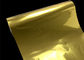 Özelleştirilmiş Metalize BOPP Film Glitter Altın Alüminyum Folyo Lamine Polyester Film