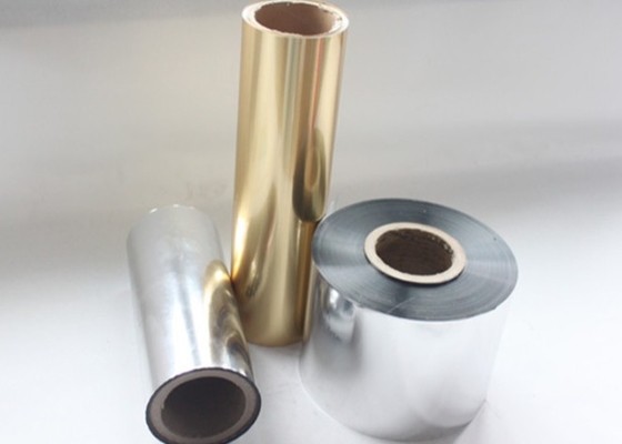 Good price Premium ambalaj uygulamaları için özel uzunlukta altın metal BOPP/PET laminat filmi çevrimiçi