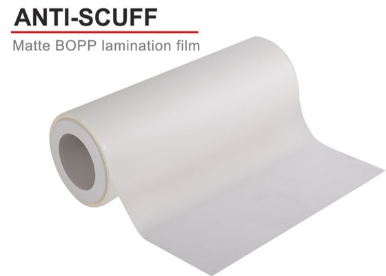 Good price Dayanıklı Kullanım dokunuş gibi lekelere dayanıklı BOPP Termal Laminasyon Filmi Esnek Paket çevrimiçi