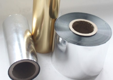 Good price Metalleştirilmiş Polietilen Tereftalat Film, Sıcaklık Kapalı Metallik Laminasyon Film Rulo 1500mm Geniş çevrimiçi