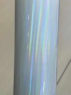 Good price 23mic Holografik Termal Laminasyon Filmi Paket Dekorasyonu İçin Güzel Işık Kırılma Etkisi çevrimiçi