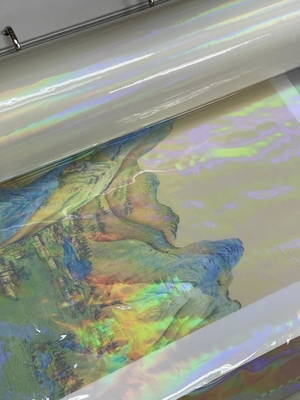 Good price Kozmetik ambalaj dekorasyonu için holografik lazer göz kamaştırıcı termal laminatör filmi çevrimiçi