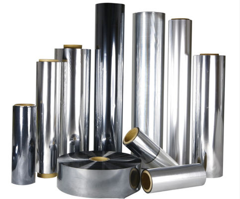 Good price Metallik Parlaklık Yüksek Tensile Gücü Kozmetikler İçin Alüminyum Metalize Termal Laminasyon Filmi Paketleme Uzunluğu 200-3000m çevrimiçi